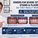Are veneers really effective for severe tetracycline-stained teeth and fluorosis? Limitations you must be aware of before travelling abroad